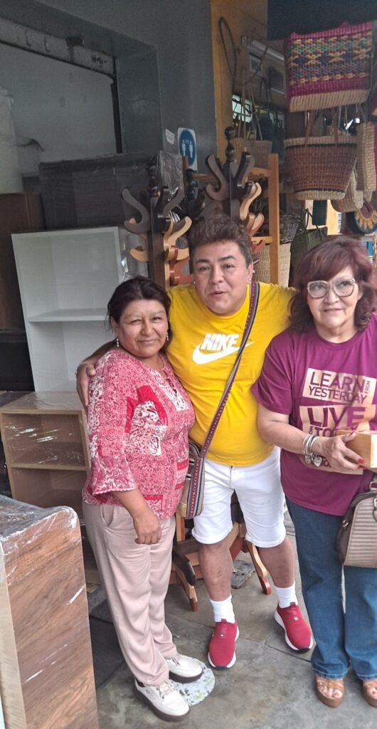 Photo of Renetta shopping for furniture