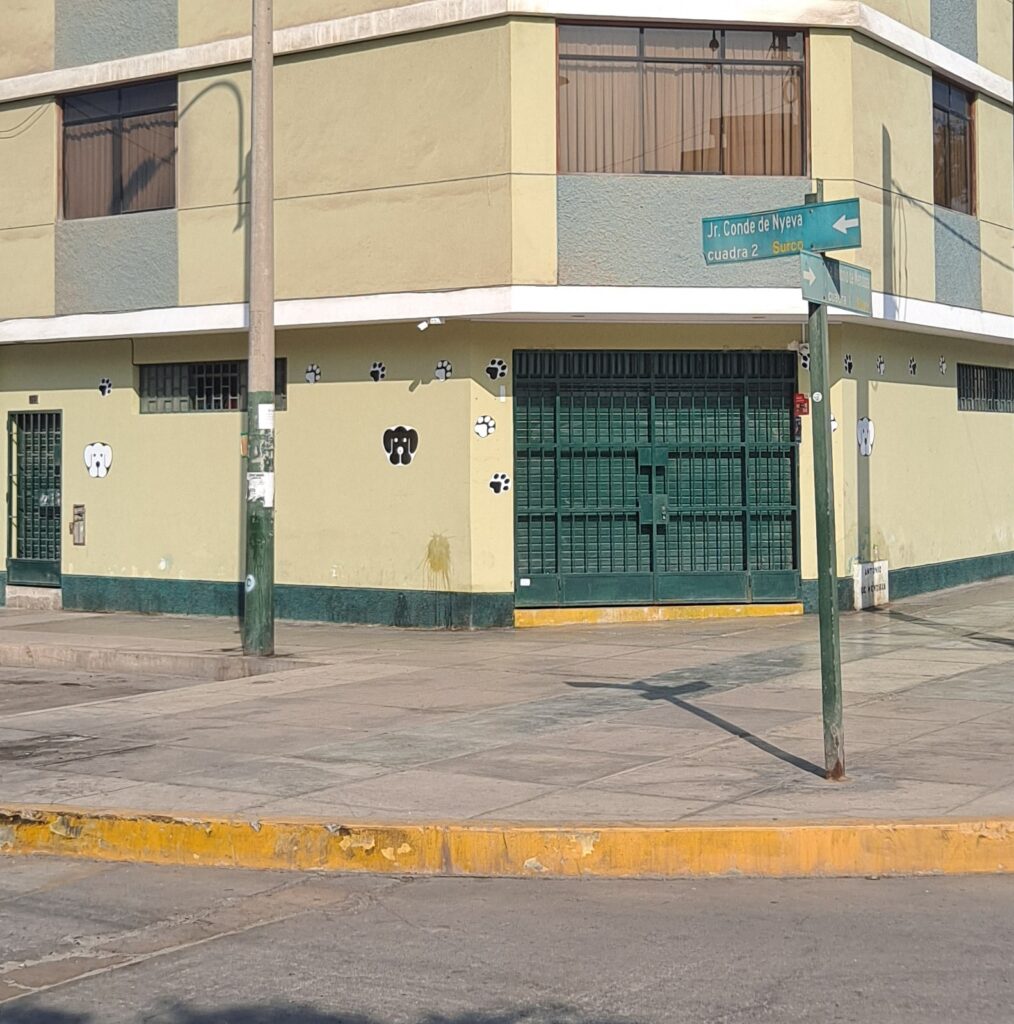 Photo of a shuttered shop