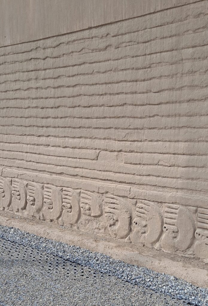 Photo of wall at Chan Chan