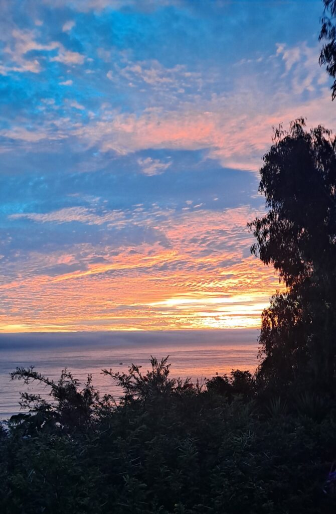 Photo of sunset from Barranco